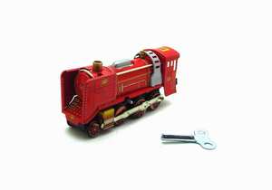 Locomotora de Juguete de Metal con Motor de <span class=keywords><strong>Combustión</strong></span> Interna, Reloj de Cuerda, Regalo Creativo, Accesorio de Fotografía de Microcine - Product Image 3