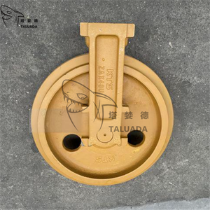 Roda <span class=keywords><strong>Idler</strong></span> Excavator Mekanik TALUADA PC60-5 PC60-6 untuk Komatsu PC60-5 PC60-6, Part Undercarriage, Baru - Product Image 4