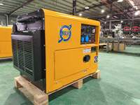 BRH 10 kW 2-Zylinder-Generator Tragbare Generatoren mit UK-Steckdose 10 kVA Dieselgenerator