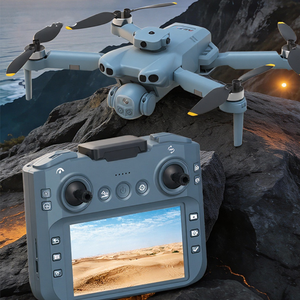 Drone Pieghevole Professionale 4K per Principianti, 2500mAh Lunga Autonomia <span class=keywords><strong>di</strong></span> Volo, Telecomando con Schermo RC, Controllo <span class=keywords><strong>App</strong></span>, Doppia Fotocamera, Nessuna <span class=keywords><strong>Registrazione</strong></span> Richiesta - Product Image 3