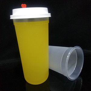 Gobelets en <span class=keywords><strong>plastique</strong></span> PP rigide jetables en forme de U pour thé au lait Boba, 24 oz, à paroi simple, Chunmei, prix d'usine, <span class=keywords><strong>pas</strong></span> <span class=keywords><strong>cher</strong></span> - Product Image 1