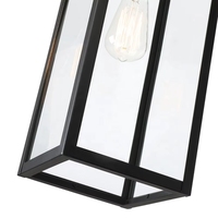 Lampe murale extérieure, lanterne moderne à fixer au mur, luminaire extérieur, applique murale, éclairage LED, métal