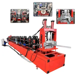 High-precision Fully Automatic Customized CZ Purlin Roll Forming Machine