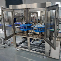 Machine d'étiquetage de bouteilles et de pots de jus alimentaire chinois avec étiquettes OPP et colle thermofusible, Fabricant et Fournisseur d'usine