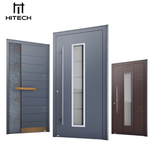 HiTech-US ประตูด้านนอกที่แข็งแกร่ง48X80นิ้วประตูด้านนอกแกว่งเปิดประตูด้านหน้าด้านนอก - Product Image 4