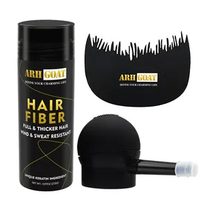 Arhgoat-muestra gratis de 27,5g, uso para la pérdida de cabello, polvo de fibras de construcción del cabello