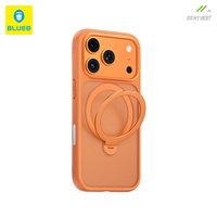 Étui magnétique BLUEO Skin Friendly Armor Design avec support rotatif à 360°, en TPU+PC, étanche et antichoc pour téléphone portable 17
