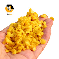 Pellets de cire d'abeille jaune |   100% Naturel, Qualité Alimentaire et Cosmétique |   Fabrication de bougies, baume à lèvres, polissage du bois