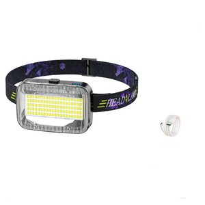 <span class=keywords><strong>Led</strong></span> đèn Pin cảm biến chuyển động đêm thể thao USB sạc chạy Bộ đèn pha ngoài trời chạy xe đạp câu cá cắm trại đèn pha - Product Image 5