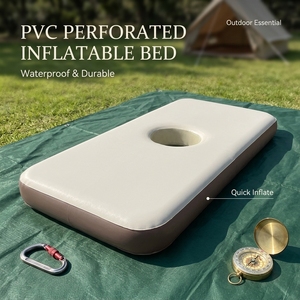 Cama inflable perforada de PVC personalizada para posparto, BBL, levantamiento de glúteos, recuperación de <span class=keywords><strong>hemorroides</strong></span> en el hogar, inflable perforado para gimnasio - Product Image 1
