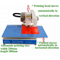 Prix de la machine d'impression à chaud numérique à hologramme automatique à commande informatique AMD 3025 format A4 en Chine