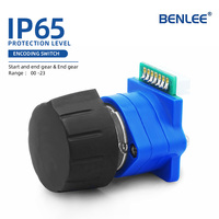 Interruptor codificado BENLEE buen precio para máquina CNC/NC OEM/ODM distintas posiciones interruptor de código gris