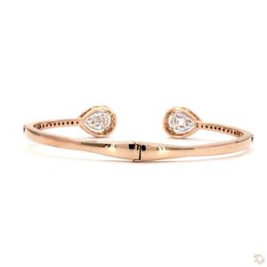 Pulsera de Diamantes de Lujo para Mujer en Oro, Plata y Oro Rosa, Joyería de Diseño Pulido de Primera Calidad para Uso Diario - Product Image 4