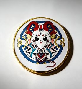 Pièces commémoratives personnalisées avec logo en relief, plaquées argent/or, couleurs personnalisées, cordon/ ruban, souvenirs de collection - Product Image 6