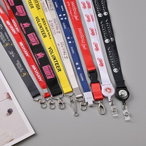 Cordones Personalizados para Tarjetas de Identificación de 2 cm x 1.5 cm con Logotipo Impreso por Transferencia Térmica para Exposiciones, Empleados de Empresa, Cordón para Teléfono - Product Image 2