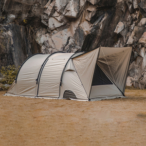 Tenda Laterale per Auto da Campeggio per 5-8 Persone, Facile da Montare, per Tour in Auto, Quattro Stagioni, Mimetica, Doppio Strato - Product Image 4