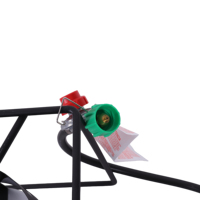 Friteuse à gaz propane en aluminium pour extérieur, idéale pour la cuisson en camping et au jardin, design portable pour l'extérieur