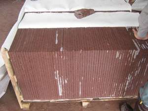 Dalles de pavage en <span class=keywords><strong>porphyre</strong></span> rouge pour patio et allée - Product Image 5