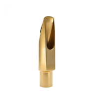 Premium CNC Machining Instruments Parts Customized Classic Brass Saxophone Mouthpiece