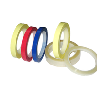 Ruban adhésif Mylar coloré en acrylique pour isolation électronique, résistant à 130 degrés, avec isolation en polyester, pour avertissement et masquage