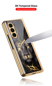 طلاء زجاجي 9 <span class=keywords><strong>H</strong></span> مخصص عالي الجودة مطلي بالكهرباء مع إطار كمبيوتر لهاتف z fold 5 وz fold 4 ولهاتف سامسونج - Product Image 4