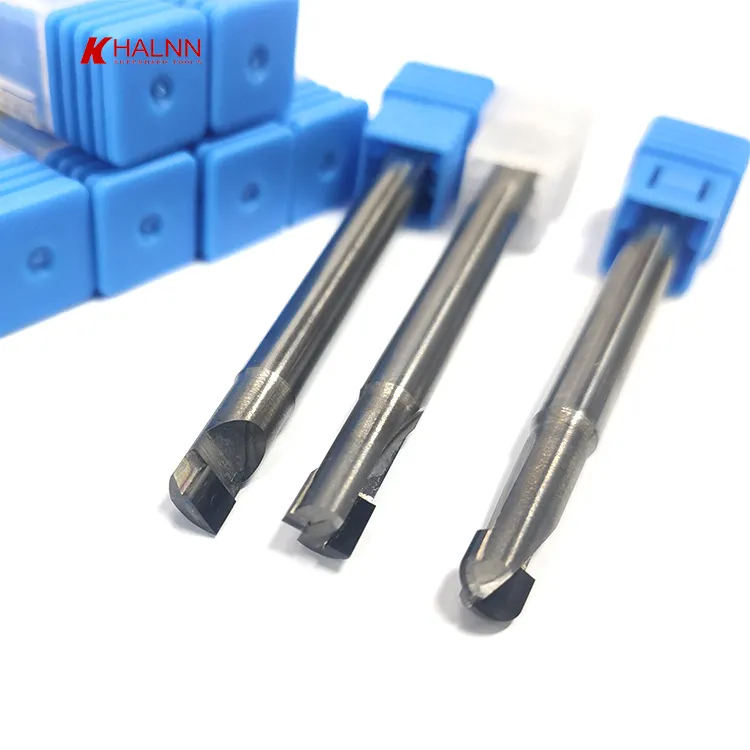 PCD Ball Endmill untuk Alat Potong PCD Milling Cutter PCD Plastik Komposit Aluminium