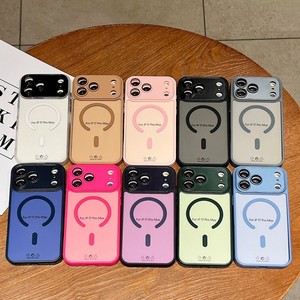 Custodia per telefono per <span class=keywords><strong>iPhone</strong></span> 17 Air 17 <span class=keywords><strong>Pro</strong></span> <span class=keywords><strong>Max</strong></span> 16E 16 15 14 13 <span class=keywords><strong>12</strong></span> 11 <span class=keywords><strong>Pro</strong></span> <span class=keywords><strong>Max</strong></span> Soft Wireless di ricarica Cover magnetica protezione per fotocamera - Product Image 1