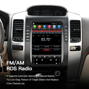 วิทยุติดรถยนต์ Android 14 สำหรับ Lexus GX470 เครื่องเล่นมัลติมีเดีย DSP สเตอริโอ สำหรับ Toyota Land Cruiser Prado 120 ปี 2002 - 2009 พร้อมระบบ GPS Carplay และ Bluetooth - Product Image 6