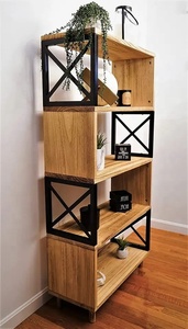 <span class=keywords><strong>Table</strong></span> basse de massage <span class=keywords><strong>convertible</strong></span> de style farmhouse à 5 étagères pour salon et villa - Product Image 2