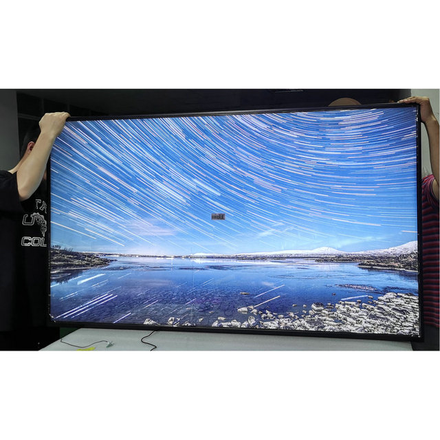 75 Inch 3840*2160 4K High Brightness TFT LCD Panel Wall Mounted Large Outdoor Industrial Display HD-MI Input for Industrial