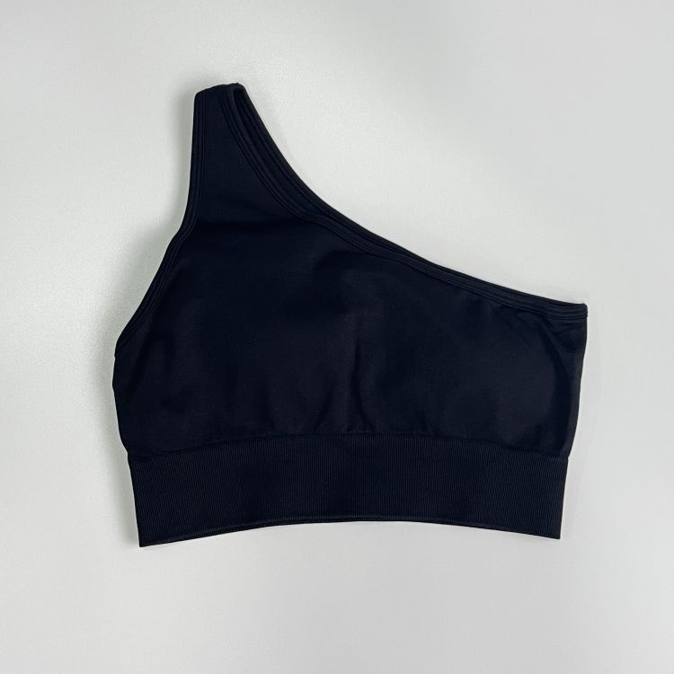 Reggiseno monospalla nero