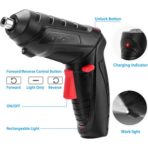 Nanrui Electric <b>Screwdriver</b> Mini Rechargeable Household <b>Set</b> High Torque Precision Tool For Home Diy Use - Product Image 3