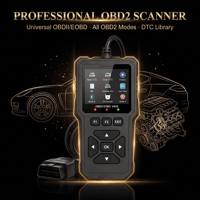 Escáner OBD2 USB V919 Negro Actualizado 2026, Lector Profesional de Códigos de Luz de Advertencia del Motor para Todos los Vehículos con Protocolo OBD II de 1996 en Adelante