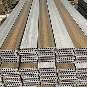 Tarima Exterior Impermeable para Exteriores, Tarima Compuesta Antideslizante de <span class=keywords><strong>WPC</strong></span>, Tarima Compuesta de Madera y Plástico - Product Image 1