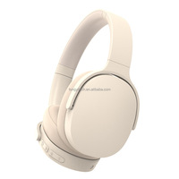 Casque sans fil supra-auriculaire LED dynamique pour jeux sur téléphone, longue autonomie, basses puissantes, casque métallique monté sur la tête