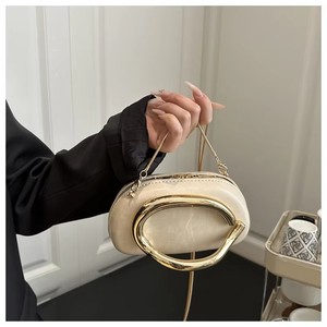 Sac de soirée pour femme IHK0956, sac à main de luxe en PU avec fermeture éclair, imperméable, tendance, sac à bandoulière - Product Image 6