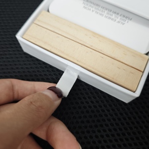 Coffret de 60 cartes d'affirmation pour maman, cadeau pour maman après l'accouchement, avec <span class=keywords><strong>support</strong></span> en bois dans une boîte à tiroir blanche - Product Image 5
