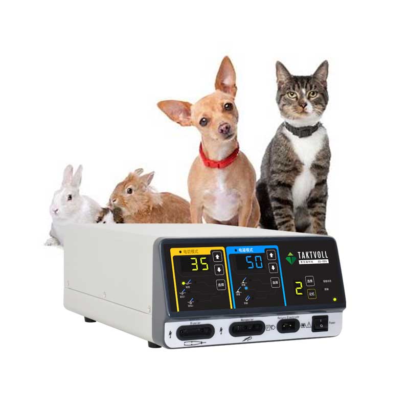 Precio bajo Generador de alta frecuencia Buen precio Unidad electroquirúrgica Máquina eléctrica de metal CE Máquina de ultrasonido veterinario Precio