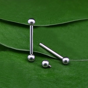 All'ingrosso Custom F136 titanio Piercing industriale erede G23 titanio Piercing bilanciere industriale - Product Image 5