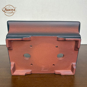 Maceta de Gres de Estilo Antiguo y Simple para Bonsái, Hecha a Mano en Horno, Macetas Rectangulares de Cerámica para Bonsái, Macetas y Jardineras - Product Image 6