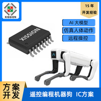 Circuit intégré de contrôle principal programmable pour robot chien Xissiontech XS25128 avec Bluetooth intégré pour le développement de robots canins