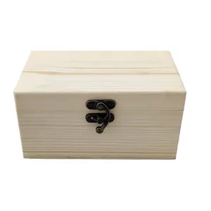Junji cheap gift boxes wooden gift box pine wood gift box