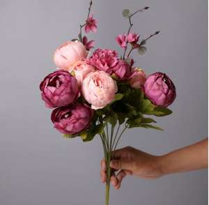 Centros de Mesa de Flores de Seda al por Mayor SPR, Decoración de Bodas y Regreso a Clases, Estilo Bohemio, Hechos a Mano, Duraderos, Ramos de Flores - Product Image 2