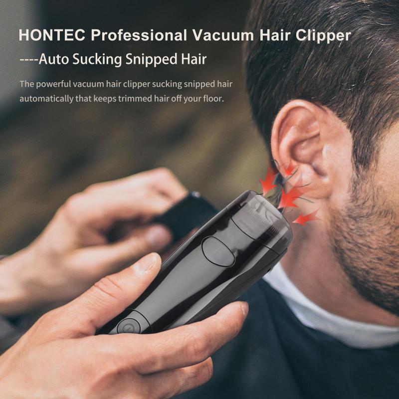 drop shipping Professional electric men's cordless vacuum Hair Clippers