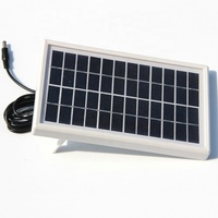 Mini Plaque Solaire 12 Volts Prix 5521 Verre Pannello Fotovoltaico 12 v 3W Cadre en Plastique Panneaux Solaires Mini Panneau Solaire Poly Dc12v