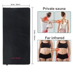 ผ้าห่มซาวน่าแบบพกพาสำหรับสปาที่บ้าน ราคาโรงงาน รับทำโลโก้ - Product Image 5