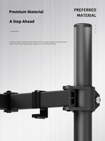 Support d'écran ergonomique à clipser sur moniteur d'ordinateur