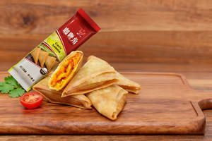 แกงกะหรี่มังสวิรัติทอดซาโมซ่าขนาดเล็ก15กรัมส่งตรงจากโรงงานสำหรับขายปลีกและจัดเลี้ยง - Product Image 2