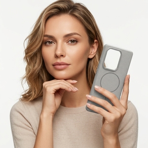 Funda Magnética para Teléfono con Textura de Lichi, TPU, Microfibra, Antigolpes, Antihuellas, Carga Inalámbrica, para Infinix <span class=keywords><strong>Note</strong></span> 50 4G - Product Image 5