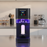 Machine de scellage automatique certifiée CE pour canettes et bouteilles, haute capacité, avec scellage thermique, pour thé au lait, bière, café